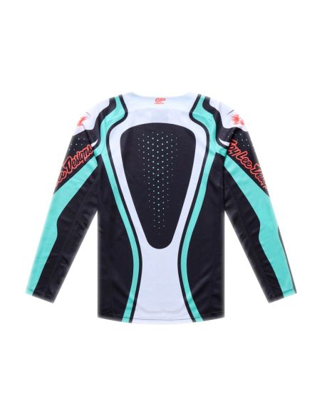 Maillot cross enfant Troy Lee Designs 2026 GP Pro Roller - Noir Bleu