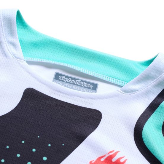 Maillot cross enfant Troy Lee Designs 2026 GP Pro Roller - Noir Bleu