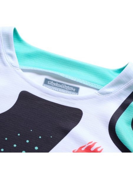 Maillot cross enfant Troy Lee Designs 2026 GP Pro Roller - Noir Bleu