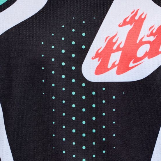Maillot cross enfant Troy Lee Designs 2026 GP Pro Roller - Noir Bleu