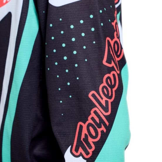 Maillot cross enfant Troy Lee Designs 2026 GP Pro Roller - Noir Bleu
