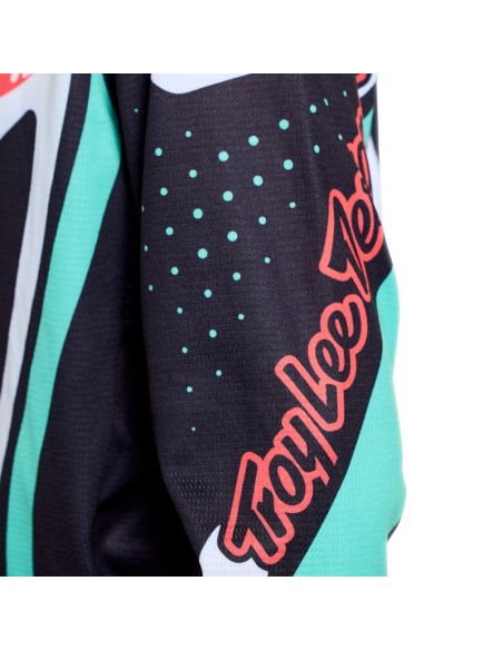 Maillot cross enfant Troy Lee Designs 2026 GP Pro Roller - Noir Bleu