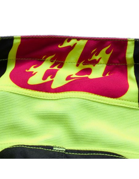 Pantalon cross enfant Troy Lee Designs 2026 GP Pro Roller - Jaune fluo Fuchsia