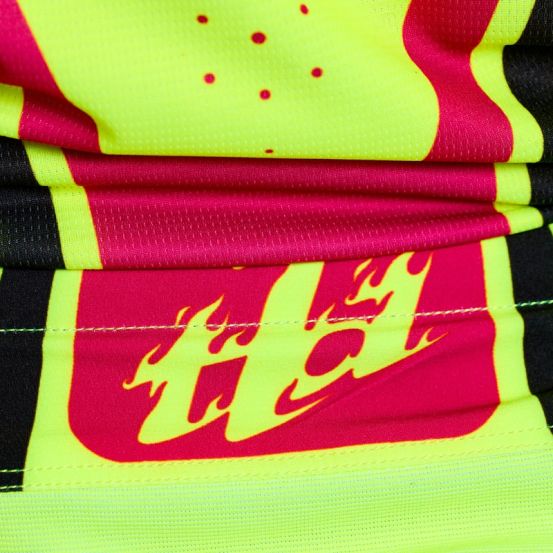 Pantalon cross enfant Troy Lee Designs 2026 GP Pro Roller - Jaune fluo Fuchsia