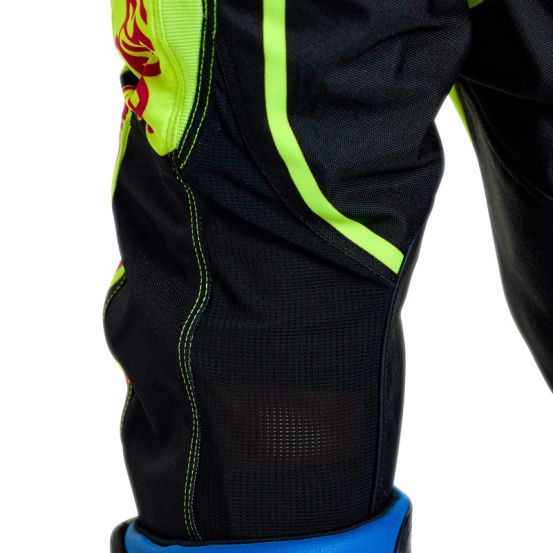 Pantalon cross enfant Troy Lee Designs 2026 GP Pro Roller - Jaune fluo Fuchsia