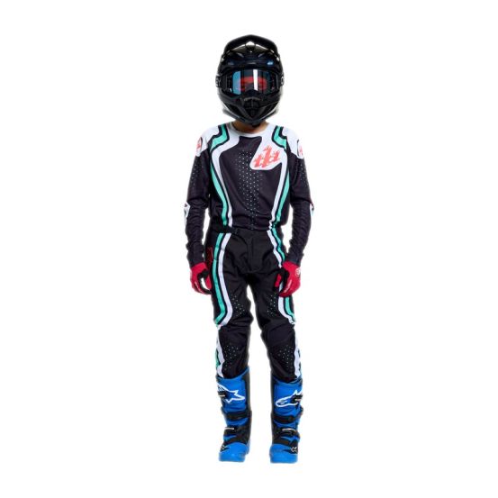 Pantalon cross enfant Troy Lee Designs 2026 GP Pro Roller - Noir Bleu