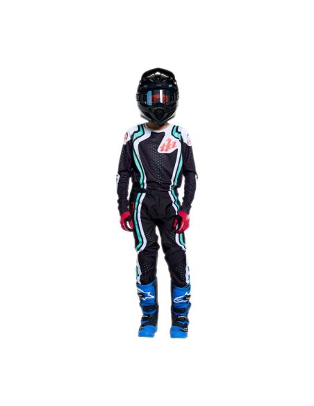 Pantalon cross enfant Troy Lee Designs 2026 GP Pro Roller - Noir Bleu