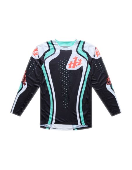 Maillot cross Troy Lee Designs 2026 GP Pro Roller - Noir Bleu