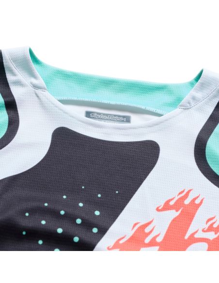 Maillot cross Troy Lee Designs 2026 GP Pro Roller - Noir Bleu