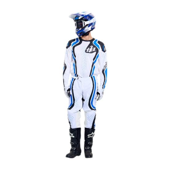 Maillot cross Troy Lee Designs 2026 GP Pro Roller - Blanc Bleu