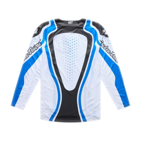 Maillot cross Troy Lee Designs 2026 GP Pro Roller - Blanc Bleu