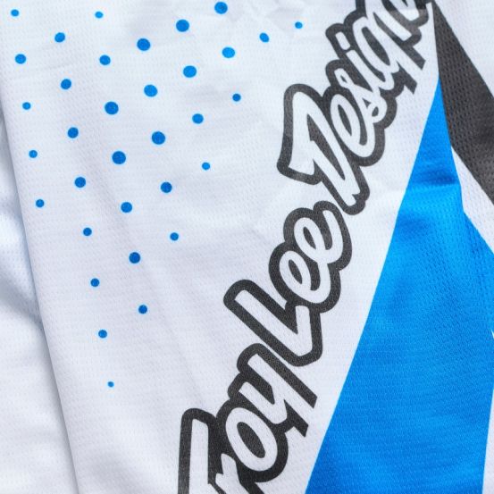Maillot cross Troy Lee Designs 2026 GP Pro Roller - Blanc Bleu