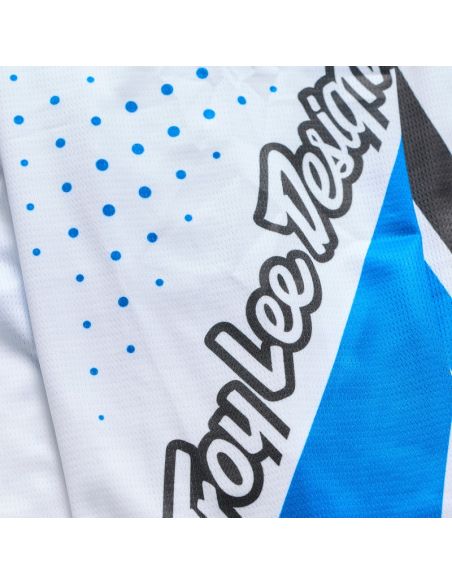 Maillot cross Troy Lee Designs 2026 GP Pro Roller - Blanc Bleu