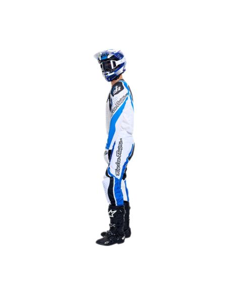 Pantalon cross Troy Lee Designs 2026 GP Pro Roller - Blanc Bleu