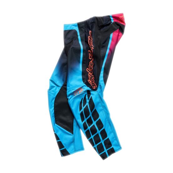 Pantalon cross Troy Lee Designs 2026 GP Pro Framework - Noir Bleu Cyan