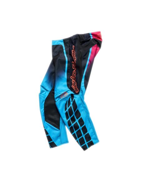 Pantalon cross Troy Lee Designs 2026 GP Pro Framework - Noir Bleu Cyan