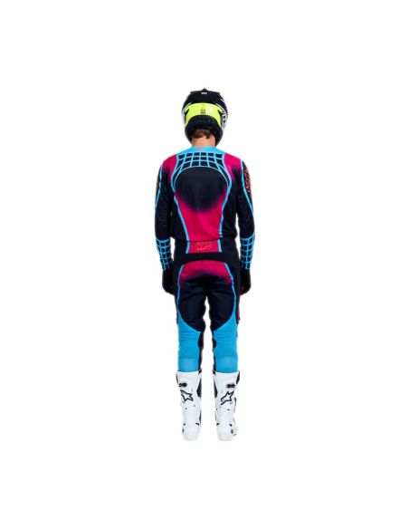 Pantalon cross Troy Lee Designs 2026 GP Pro Framework - Noir Bleu Cyan