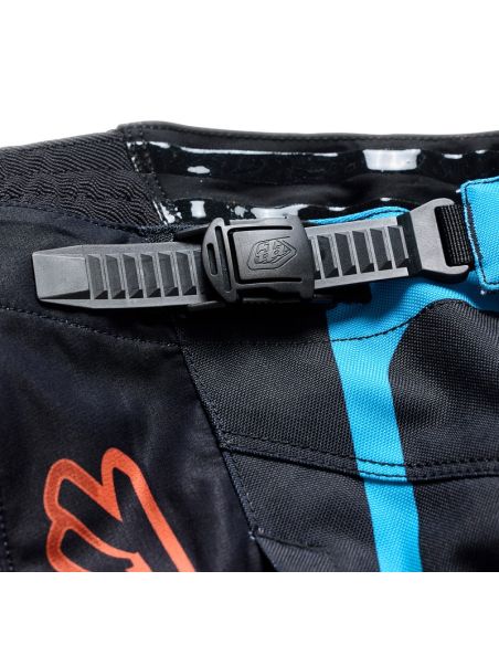 Pantalon cross Troy Lee Designs 2026 GP Pro Framework - Noir Bleu Cyan