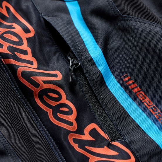 Pantalon cross Troy Lee Designs 2026 GP Pro Framework - Noir Bleu Cyan