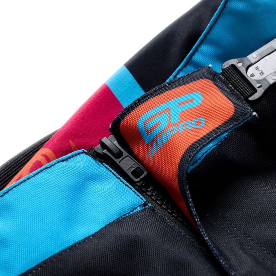 Pantalon cross Troy Lee Designs 2026 GP Pro Framework - Noir Bleu Cyan