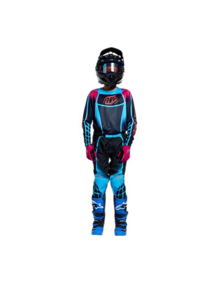 Pantalon cross enfant Troy Lee Designs 2026 GP Pro Framework - Noir Cyan