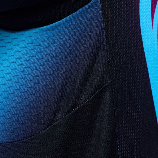 Maillot cross Troy Lee Designs 2026 GP Pro Framework - Noir Bleu Cyan