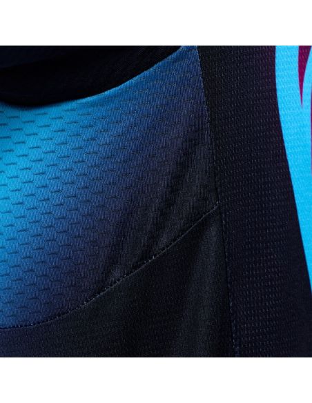 Maillot cross Troy Lee Designs 2026 GP Pro Framework - Noir Bleu Cyan