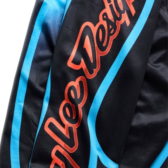 Maillot cross Troy Lee Designs 2026 GP Pro Framework - Noir Bleu Cyan