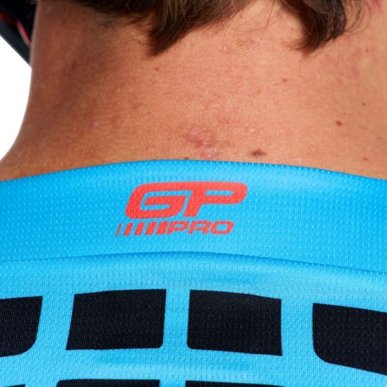 Maillot cross Troy Lee Designs 2026 GP Pro Framework - Noir Bleu Cyan