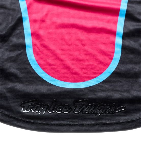 Maillot cross Troy Lee Designs 2026 GP Pro Framework - Noir Bleu Cyan