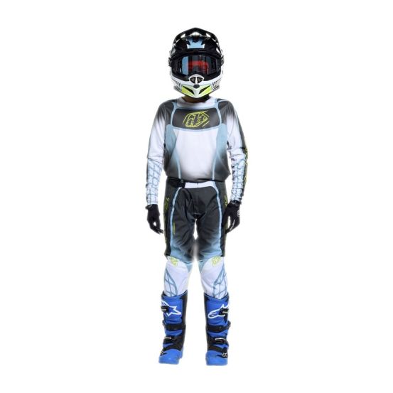 Maillot cross enfant Troy Lee Designs 2026 GP Pro Framework - Carbone Gris