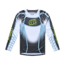Maillot cross enfant Troy Lee Designs 2026 GP Pro Framework - Carbone Gris