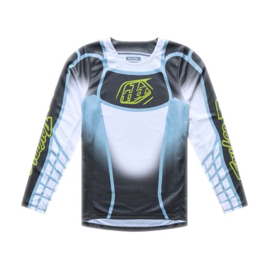 Maillot cross enfant Troy Lee Designs 2026 GP Pro Framework - Carbone Gris
