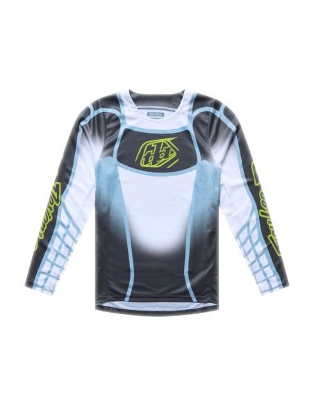 Maillot cross enfant Troy Lee Designs 2026 GP Pro Framework - Carbone Gris