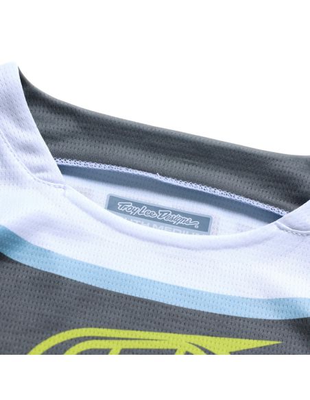 Maillot cross enfant Troy Lee Designs 2026 GP Pro Framework - Carbone Gris