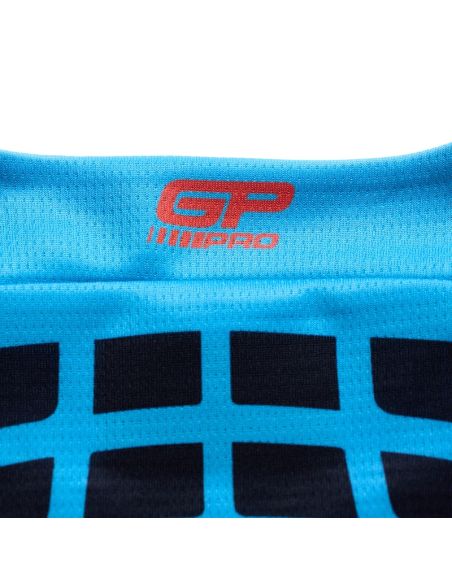 Maillot cross enfant Troy Lee Designs 2026 GP Pro Framework - Noir Bleu Cyan