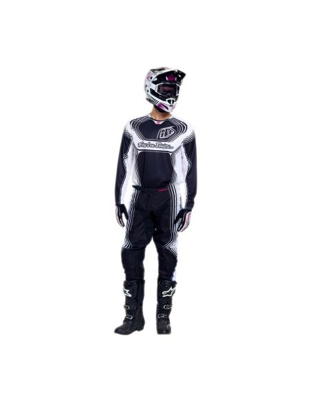 Pantalon cross Troy Lee Designs 2026 GP Pro Streamline - Noir Blanc