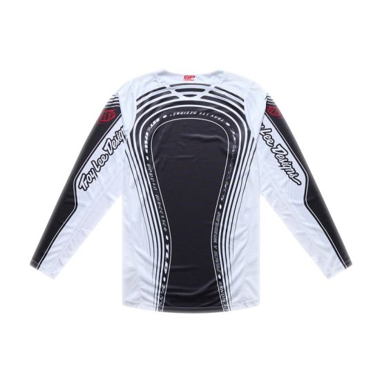 Maillot cross Troy Lee Designs 2026 GP Pro Streamline - Noir Blanc