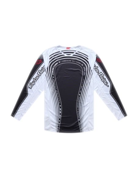 Maillot cross Troy Lee Designs 2026 GP Pro Streamline - Noir Blanc
