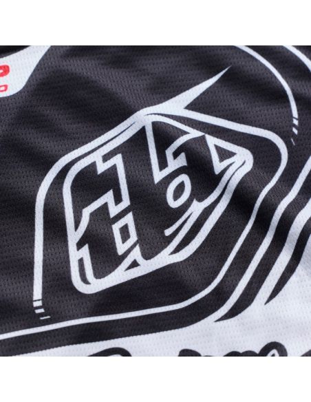 Maillot cross Troy Lee Designs 2026 GP Pro Streamline - Noir Blanc