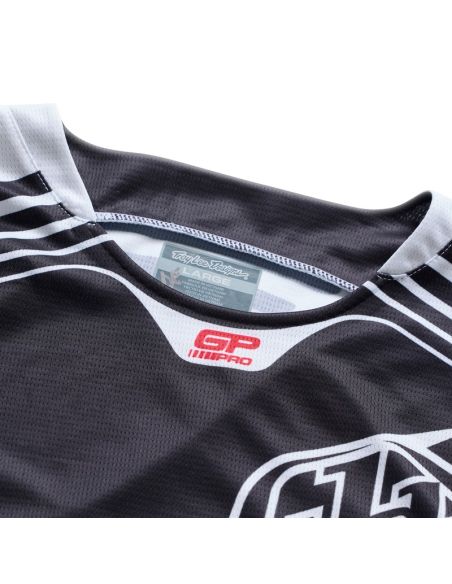 Maillot cross Troy Lee Designs 2026 GP Pro Streamline - Noir Blanc