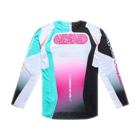 Maillot cross Troy Lee Designs 2026 SE Pro Sever - Blanc Bleu