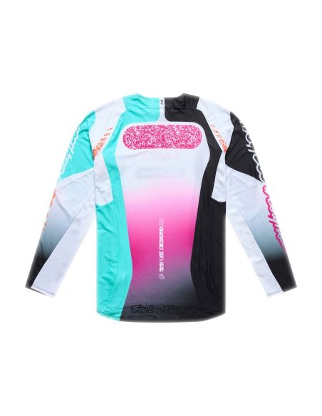 Maillot cross Troy Lee Designs 2026 SE Pro Sever - Blanc Bleu