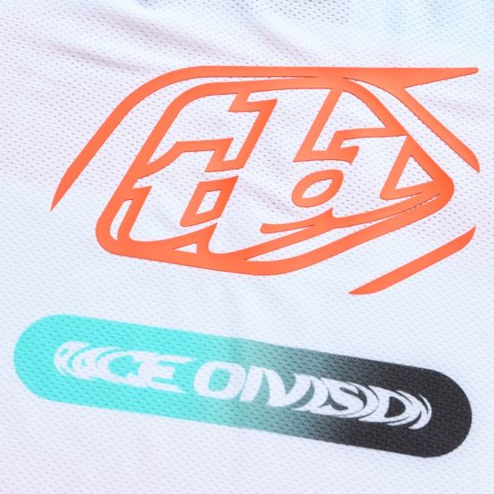 Maillot cross Troy Lee Designs 2026 SE Pro Sever - Blanc Bleu