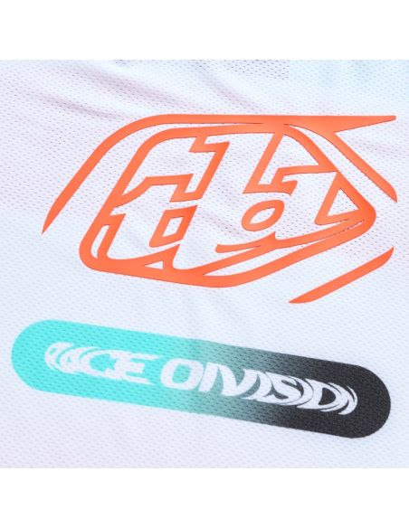 Maillot cross Troy Lee Designs 2026 SE Pro Sever - Blanc Bleu