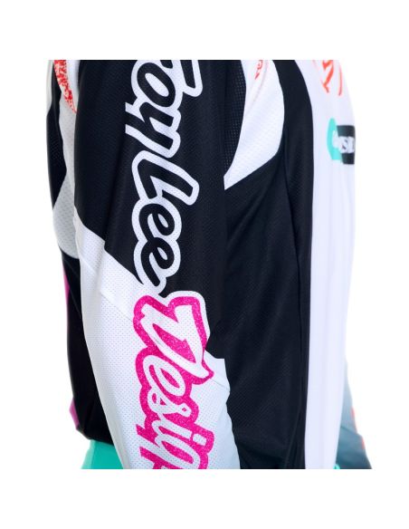 Maillot cross Troy Lee Designs 2026 SE Pro Sever - Blanc Bleu