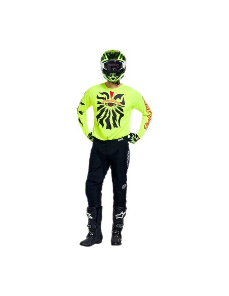 Maillot cross Troy Lee Designs 2026 GP Pro Cyclops - Jaune fluo