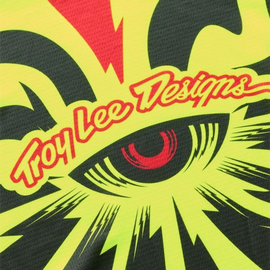 Maillot cross Troy Lee Designs 2026 GP Pro Cyclops - Jaune fluo