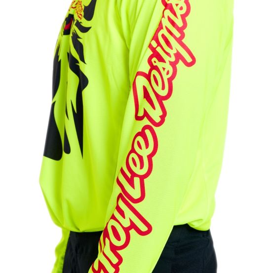 Maillot cross Troy Lee Designs 2026 GP Pro Cyclops - Jaune fluo