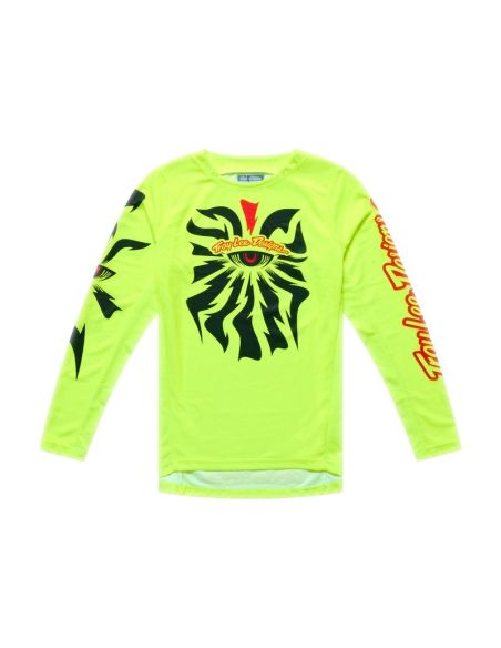 Maillot cross enfant Troy Lee Designs 2026 GP Pro Cyclops - Jaune fluo